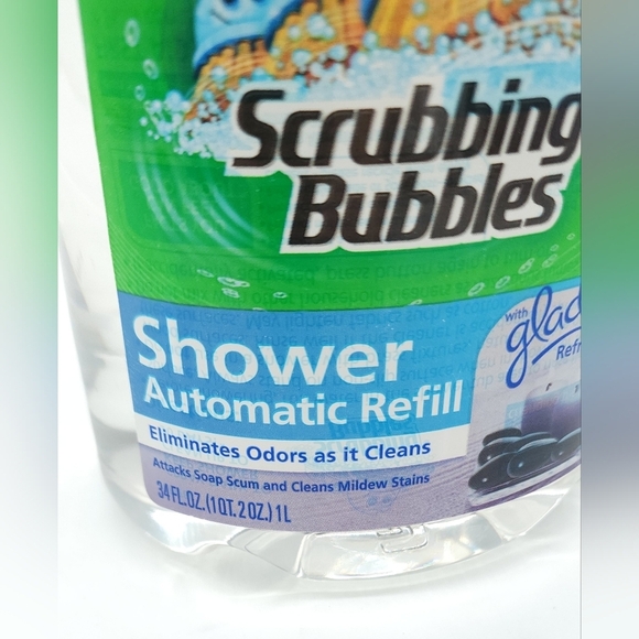Scrubbing Bubbles Automatic Shower Cleaner Refill Glade Refreshing Spa 34oz NEW - Picture 3 of 4